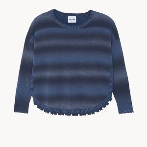 KUJTEN Women's Ombre Sweater in Anthracite